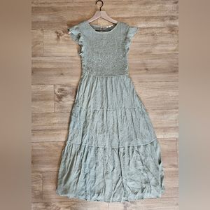 By the river Midi dress